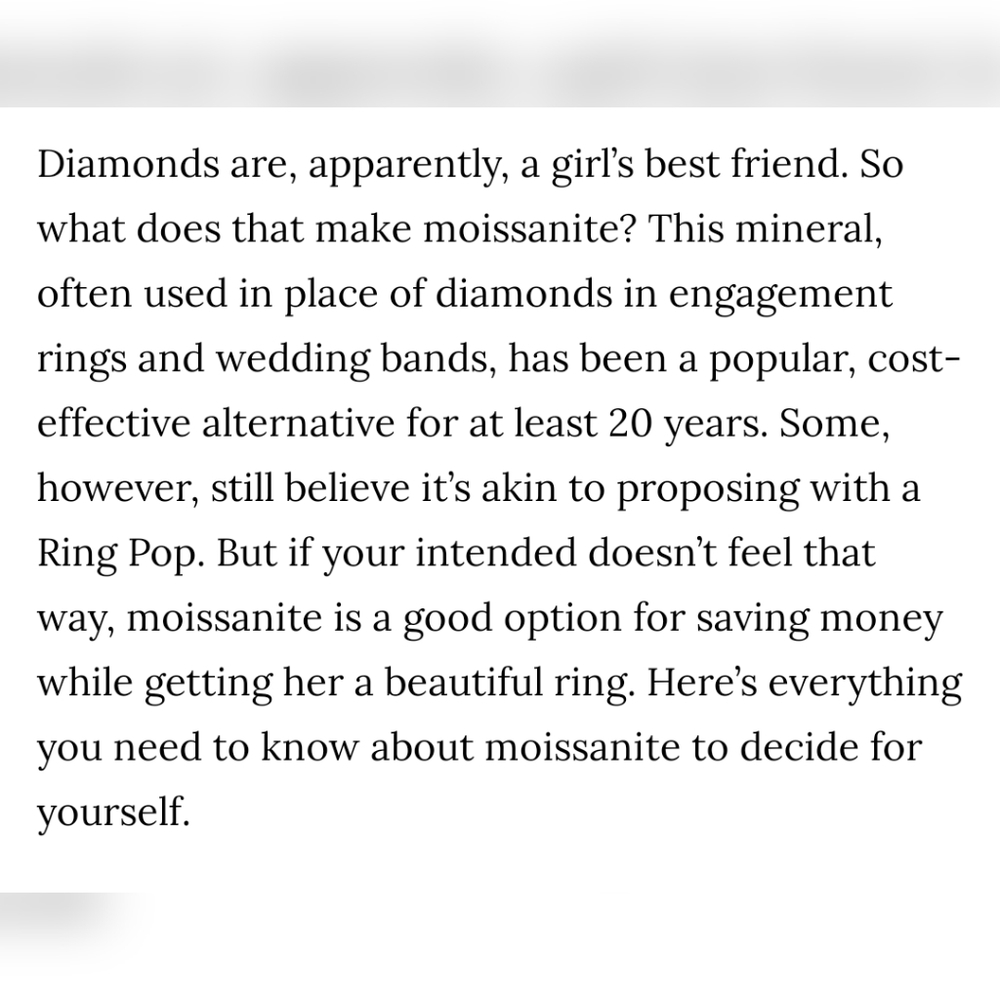 Moissanite 💍 - Picture 2 of 3